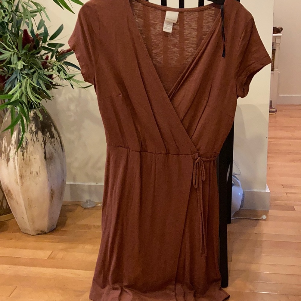 Burnt orange dress/ cover up